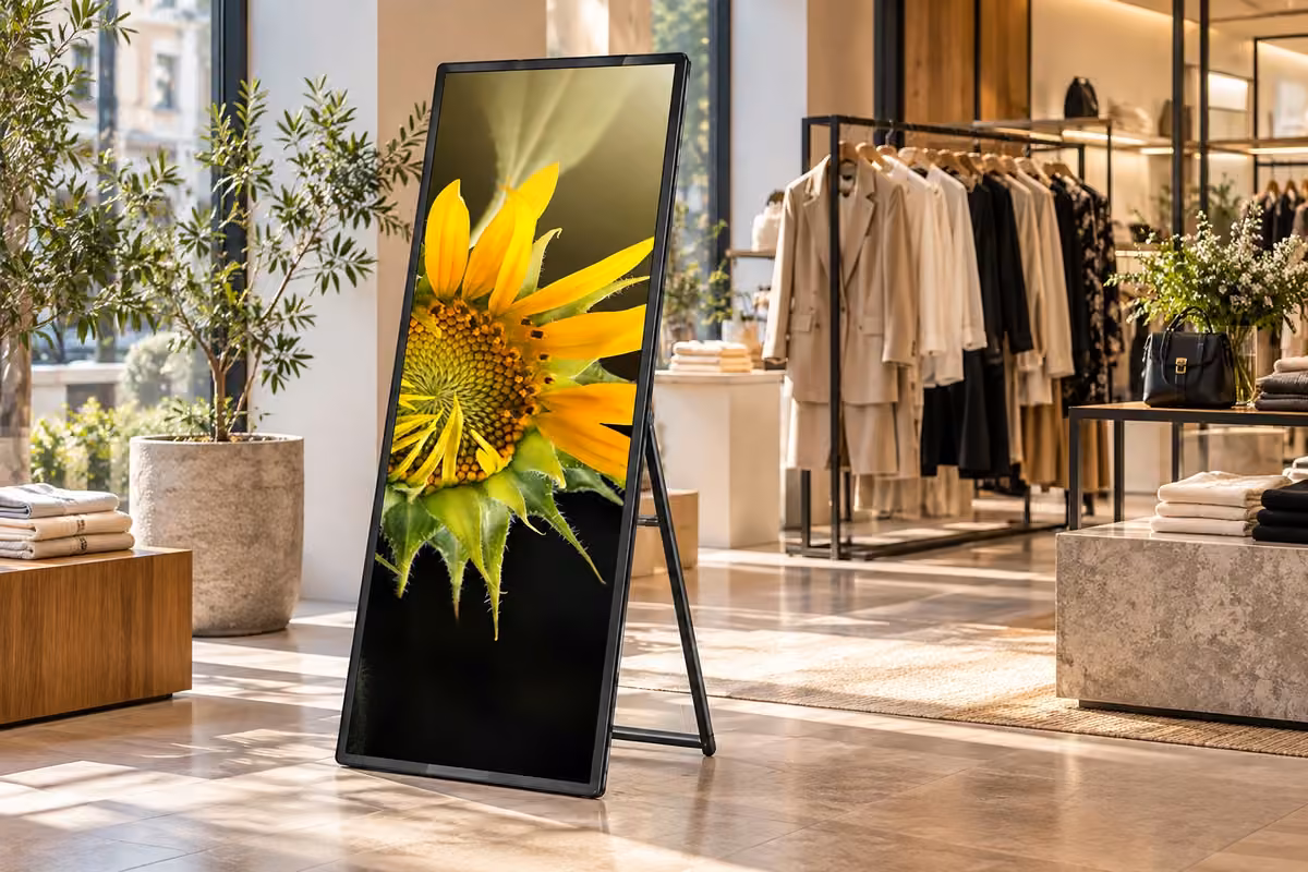 full-store-panel-led-75 — Módní prodejna, ilustrativní vizualizace