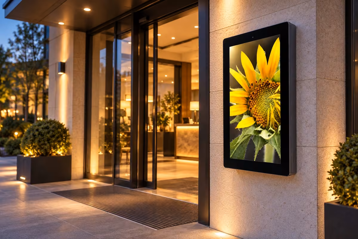wall-vertical-outdoor-43 — Vstup do hotelu, ilustrativní vizualizace